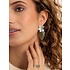 SPARKLING SPARKLING Oorbellen | Flora Pushback oorbellen | Zilver