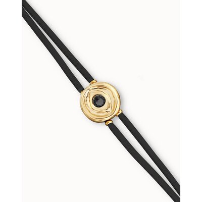 UNOde50 UNOde50 Armband | SER INTUITIVA | VERGULD | LEER | PUL2601NGRORO