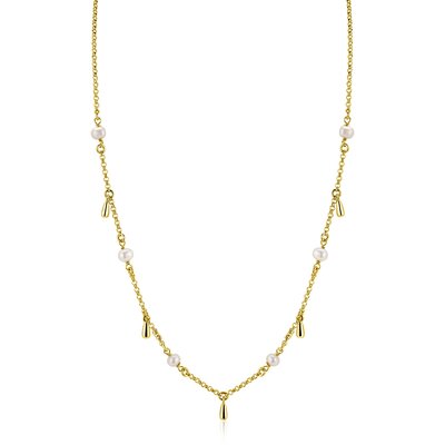 ZINZI ZINZI Ketting | ZOETWATERPARELS | ZIC2753