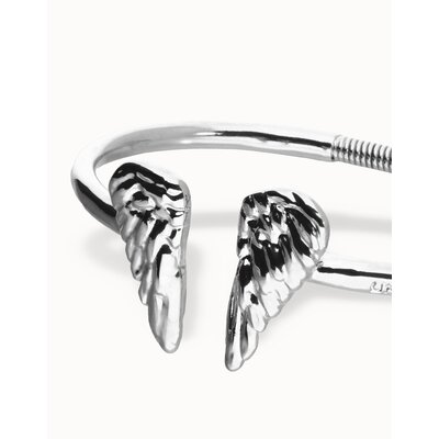 UNOde50 UNOde50 Armband | SER INVENCIBLE | Cuff bracelet with wing detail | PUL2602MTL000