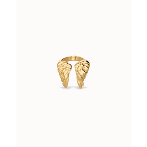UNOde50 UNOde50 Ring | SER INVENCIBLE | Wing design | VERGULD | FW25