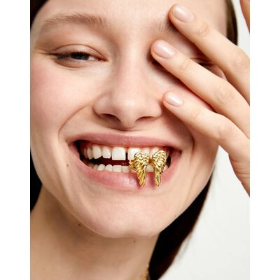 UNOde50 UNOde50 Ring | SER INVENCIBLE | Wing design | VERGULD | ANI0857ORO000