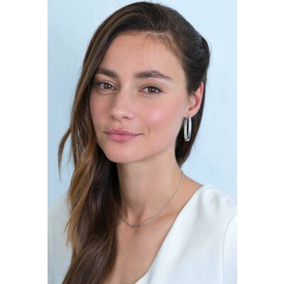 ZINZI ZINZI Oorbellen | OORRINGEN OVAAL | ZIO2164