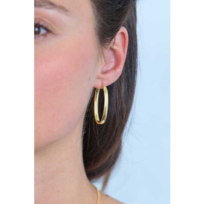 ZINZI ZINZI Oorbellen | OORRINGEN OVAAL | ZIO2164G