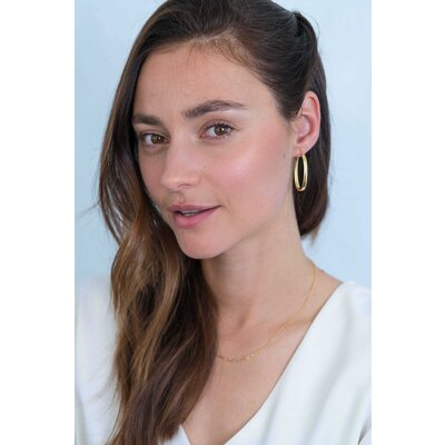 ZINZI ZINZI Oorbellen | OORRINGEN OVAAL | ZIO2164G