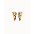 UNOde50 UNOde50 Oorbellen | SER INVENCIBLE | Earrings with wing design  | VERGULD | PEN1008ORO000
