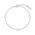 ANIA HAIE ANIA HAIE Armband | Silver Pearl Station | ZILVER