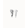 UNOde50 UNOde50 Oorbellen | SER INVENCIBLE | Earrings with wing design  | FW25