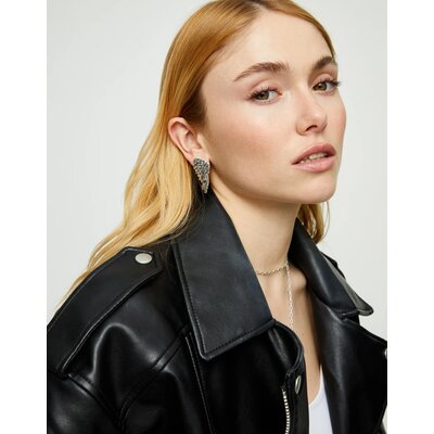 UNOde50 UNOde50 Oorbellen | SER INVENCIBLE | Earrings with wing design  | PEN1008MTL000