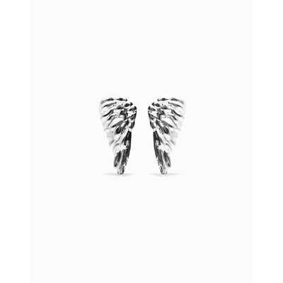 UNOde50 UNOde50 Oorbellen | SER INVENCIBLE | Earrings with wing design  | PEN1008MTL000