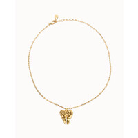 UNOde50 UNOde50  Ketting | SER INVENCIBLE | Short necklace with wing detail | VERGULD | FW25