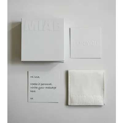 MIAB Jewels MIAB Oorbellen | Glow Stud | Goldfilled