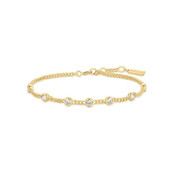 ANIA HAIE ANIA HAIE Armband | MELODIC POET  | VERGULD | ZIRKONIA | B066-05G