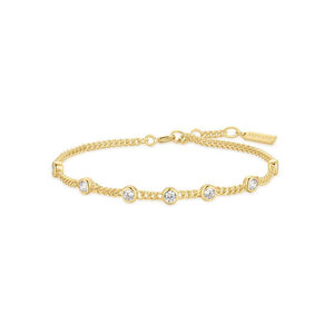 ANIA HAIE ANIA HAIE Armband | MELODIC POET  | VERGULD | ZIRKONIA