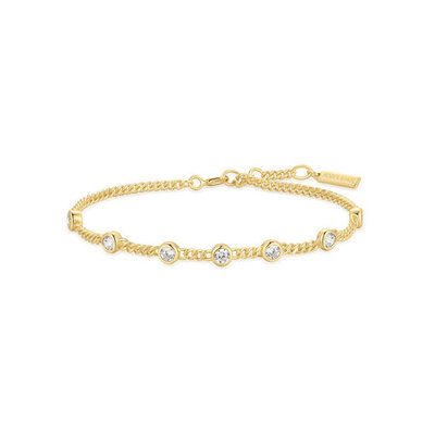 ANIA HAIE ANIA HAIE Armband | MELODIC POET  | VERGULD | ZIRKONIA | B066-05G