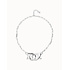 UNOde50 UNOde50 Ketting | SER INSEPARABLE | Ketting met grote karabijnhaak | COL2021MTL000