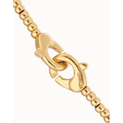 UNOde50 UNOde50 Armband | SER INVENCIBLE | Fijne kralen en karabijnhaak | VERGULD | PUL2581ORO000