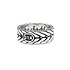 SILK Jewellery SILK Ring | 167 CHEVRON Collectie | Zilver