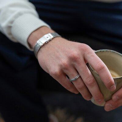 SILK Jewellery SILK Ring | 756 BOLD Collectie | Zilver