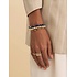 SPARKLING SPARKLING Armband | Saturn Armband Large Sodalite | Verguld