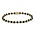 REBEL & ROSE REBEL & ROSE Armband | Mix Black Glam Rocks Yellowgold | Goudkleurig | 4 mm