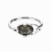 UNOde50 UNOde50 Armband | SER DESLUMBRANTE | GRIJZE KRISTAL | PUL2593GRSMTL