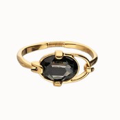 UNOde50 UNOde50 Armband | SER DESLUMBRANTE | VERGULD | GRIJZE KRISTAL | PUL2593GRSORO