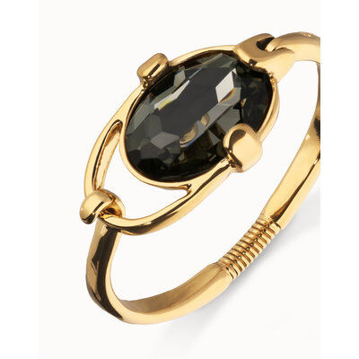 UNOde50 UNOde50 Armband | SER DESLUMBRANTE | VERGULD | GRIJZE KRISTAL | PUL2593GRSORO