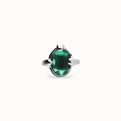 UNOde50 UNOde50 Ring | SER DESLUMBRANTE | Groen Kristal | ANI0850VRDMTL