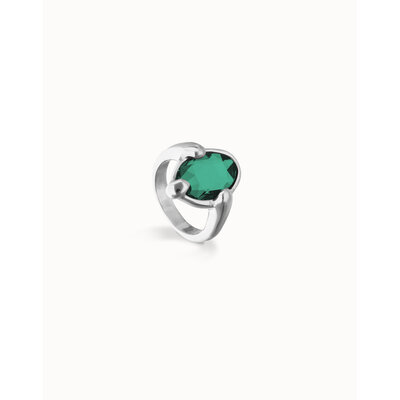 UNOde50 UNOde50 Ring | SER DESLUMBRANTE | Groen Kristal | ANI0850VRDMTL