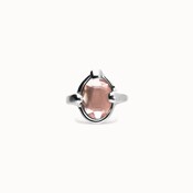 UNOde50 UNOde50 Ring | SER DESLUMBRANTE | Roze Kristal | ANI0850RSAMTL