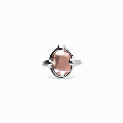 UNOde50 UNOde50 Ring | SER DESLUMBRANTE | Roze Kristal | ANI0850RSAMTL