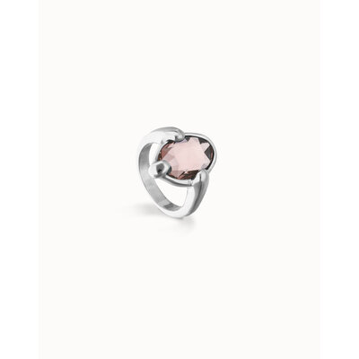 UNOde50 UNOde50 Ring | SER DESLUMBRANTE | Roze Kristal | ANI0850RSAMTL