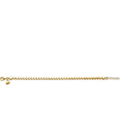 ZINZI ZINZI Armband | Hartjes | Verguld | ZIA1798G