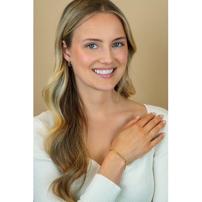 ZINZI ZINZI Armband | Hartjes | Verguld | ZIA1798G