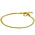 ZINZI ZINZI Armband | Platte slangen-armband | Verguld | ZIA2401G