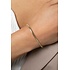 ZINZI ZINZI Armband | Platte slangen-armband | 3,5 mm | Verguld | ZIA2402G