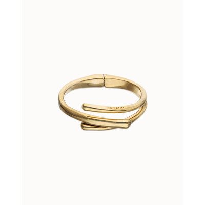 UNOde50 UNOde50 Armband | Bangle | Drie Verweven Organische Vormen | VERGULD | PUL2631ORO