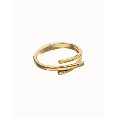 UNOde50 UNOde50 Armband | Bangle | Drie Verweven Organische Vormen | VERGULD | PUL2631ORO