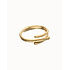 UNOde50 UNOde50 Armband | Bangle | Drie Verweven Organische Vormen | VERGULD | PUL2631ORO