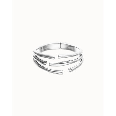 UNOde50 UNOde50 Armband | Bangle | Meerdere Verweven Organische Vormen | PUL2633MTL