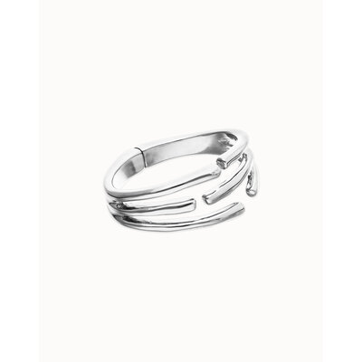 UNOde50 UNOde50 Armband | Bangle | Meerdere Verweven Organische Vormen | PUL2633MTL