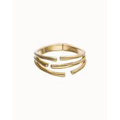 UNOde50 UNOde50 Armband | Bangle | Meerdere Verweven Organische Vormen | VERGULD | PUL2633ORO