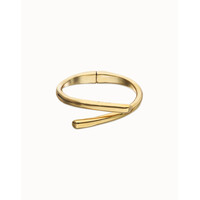 UNOde50 UNOde50 Armband | Bangle | Verweven Organische Vormen | VERGULD | SS26