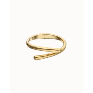 UNOde50 UNOde50 Armband | Bangle | Verweven Organische Vormen | VERGULD | SS26