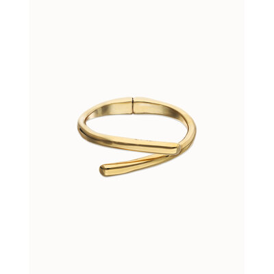 UNOde50 UNOde50 Armband | Bangle | Verweven Organische Vormen | VERGULD | PUL2630ORO