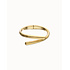 UNOde50 UNOde50 Armband | Bangle | Verweven Organische Vormen | VERGULD | PUL2630ORO
