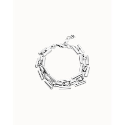 UNOde50 UNOde50 Armband | Square Links Chain Bracelet | PUL2635MTL