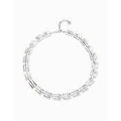 UNOde50 UNOde50 Ketting | Square Links Chain Necklace | COL2065MTL