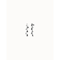 UNOde50 UNOde50 Oorbellen | Elongated Zigzag Earrings | SS26